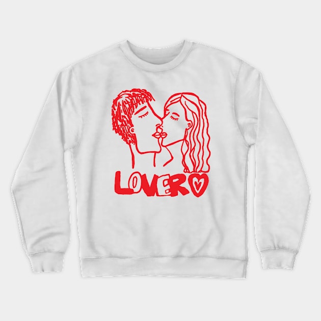 the lovers Crewneck Sweatshirt by zzzozzo